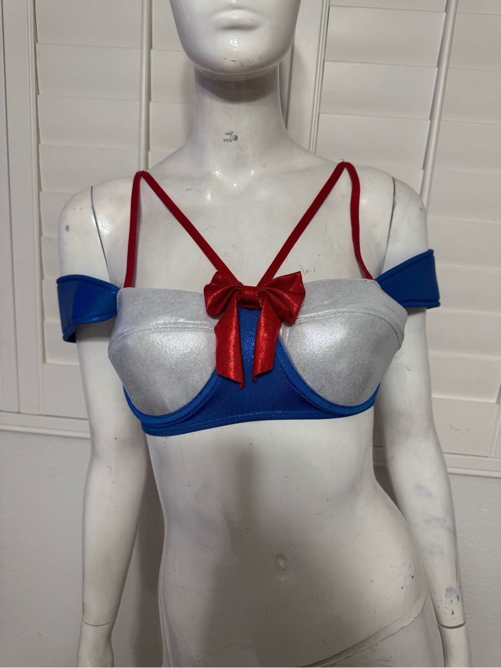 New xs/s sailor moon cosplay costume festival rave top bralette raver outfit